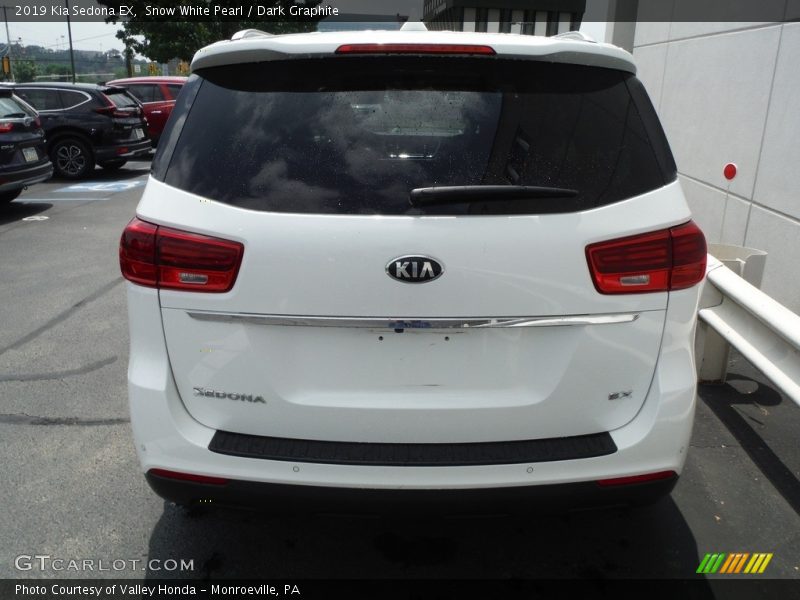 Snow White Pearl / Dark Graphite 2019 Kia Sedona EX