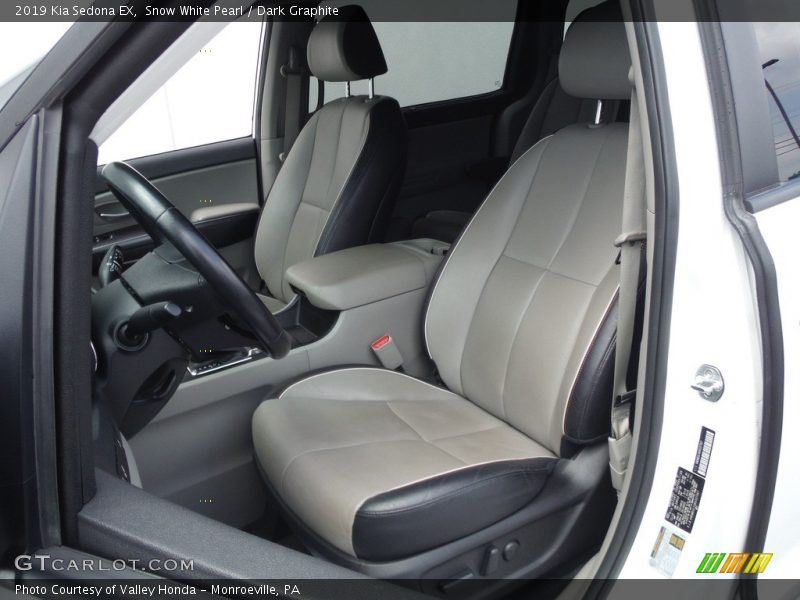 Snow White Pearl / Dark Graphite 2019 Kia Sedona EX