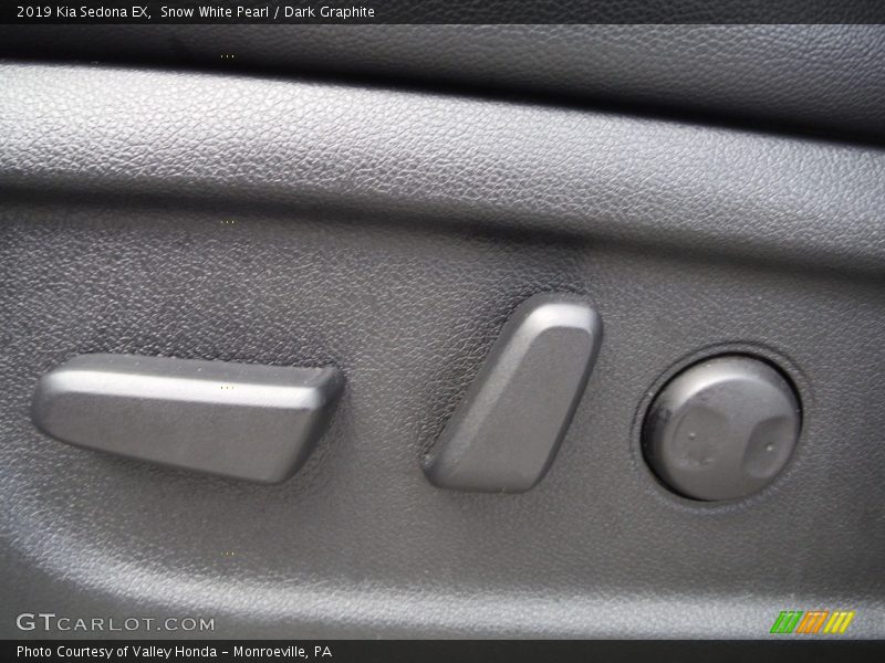 Snow White Pearl / Dark Graphite 2019 Kia Sedona EX