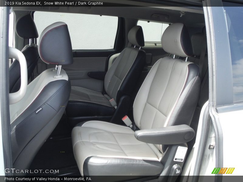 Snow White Pearl / Dark Graphite 2019 Kia Sedona EX