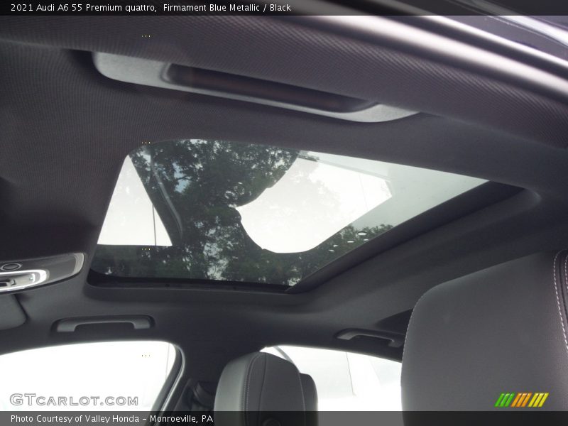 Sunroof of 2021 A6 55 Premium quattro