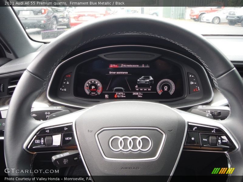  2021 A6 55 Premium quattro Steering Wheel