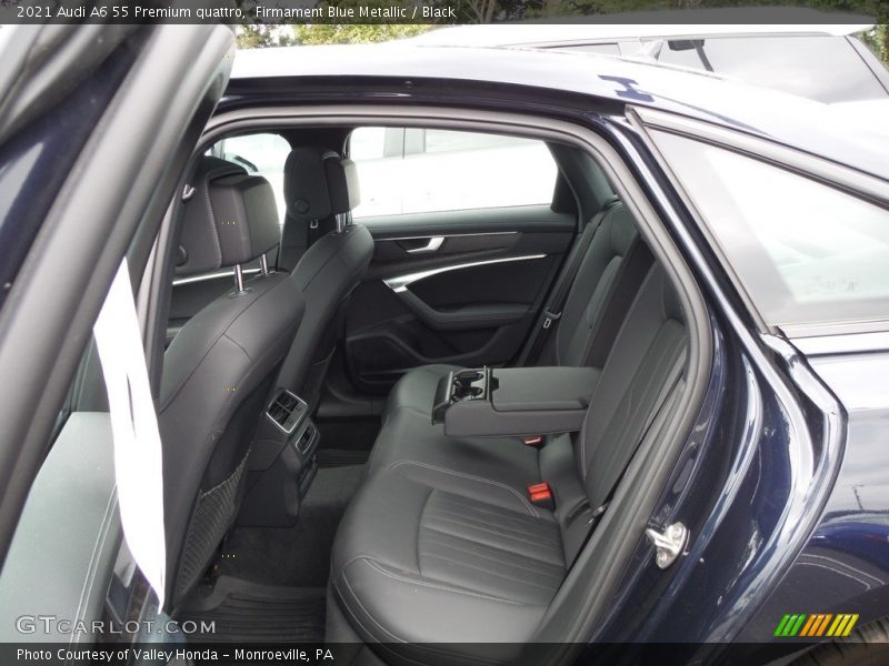 Rear Seat of 2021 A6 55 Premium quattro