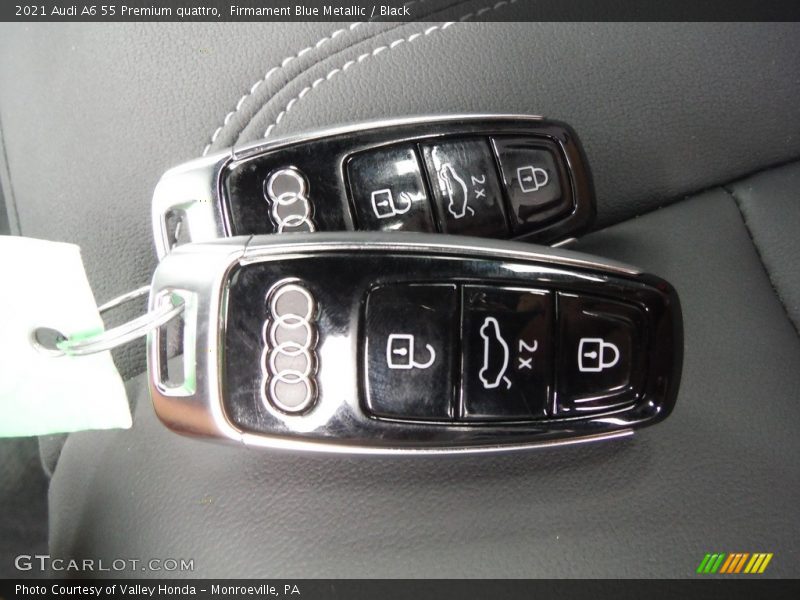 Keys of 2021 A6 55 Premium quattro