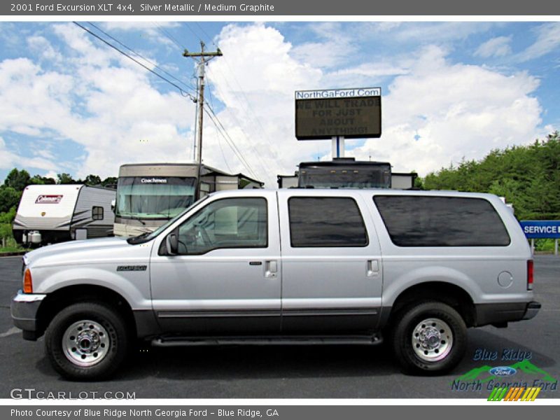  2001 Excursion XLT 4x4 Silver Metallic