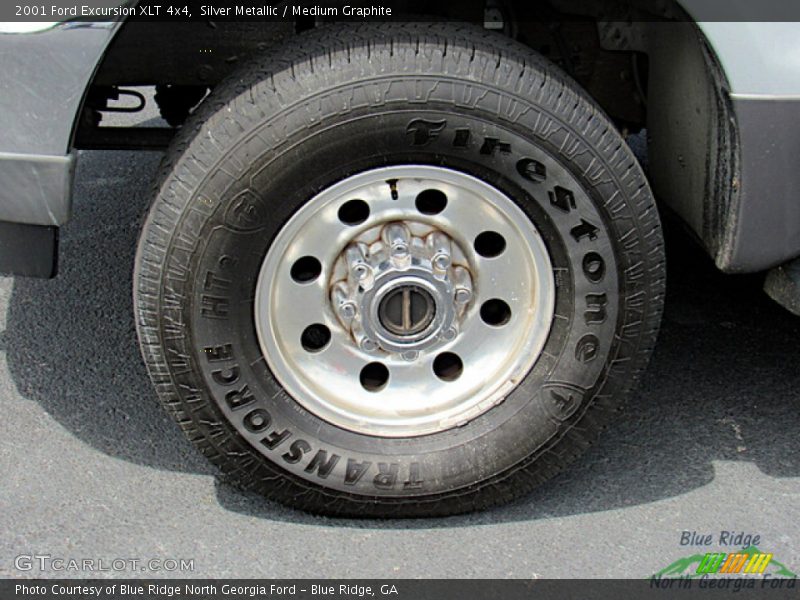 Silver Metallic / Medium Graphite 2001 Ford Excursion XLT 4x4