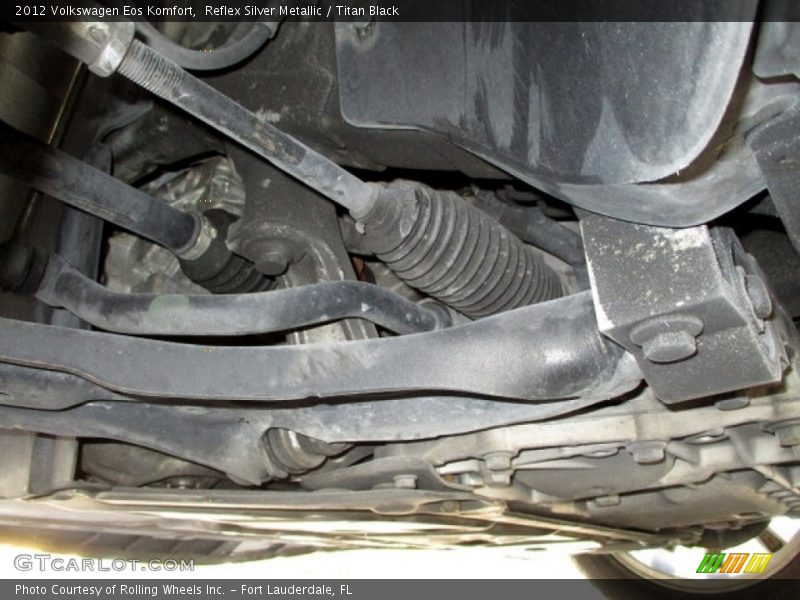 Reflex Silver Metallic / Titan Black 2012 Volkswagen Eos Komfort