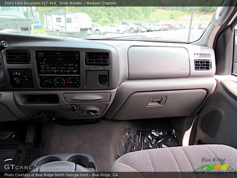 Silver Metallic / Medium Graphite 2001 Ford Excursion XLT 4x4