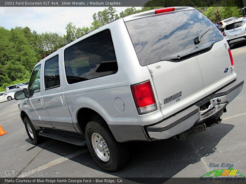 Silver Metallic / Medium Graphite 2001 Ford Excursion XLT 4x4