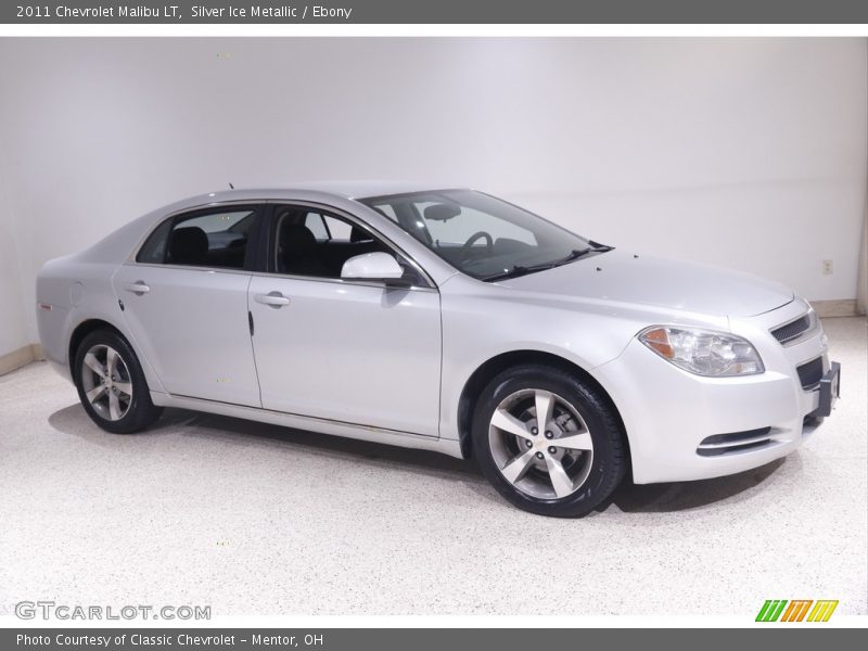 Silver Ice Metallic / Ebony 2011 Chevrolet Malibu LT