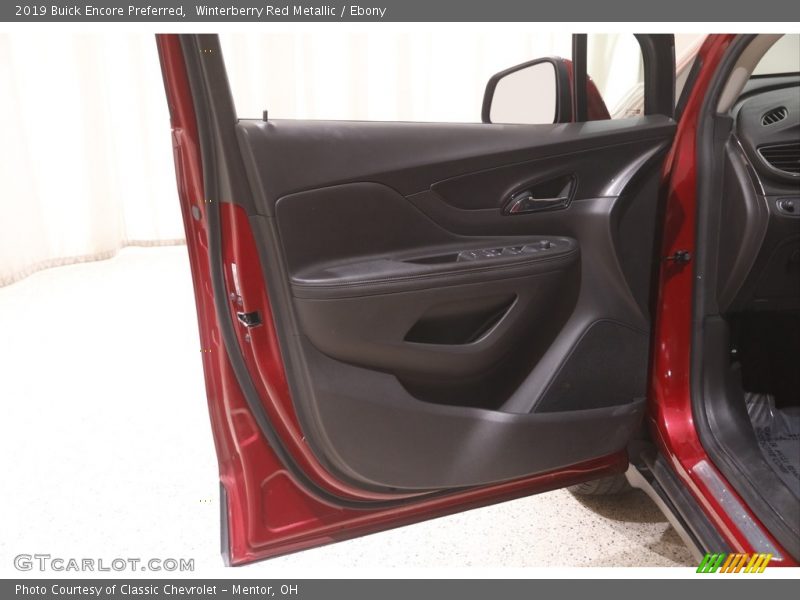 Winterberry Red Metallic / Ebony 2019 Buick Encore Preferred