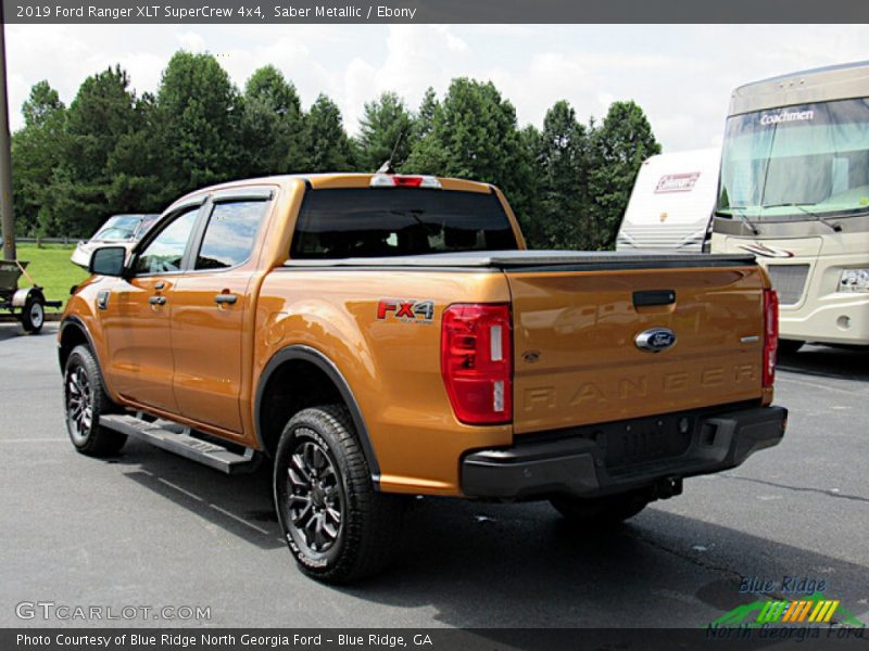 Saber Metallic / Ebony 2019 Ford Ranger XLT SuperCrew 4x4