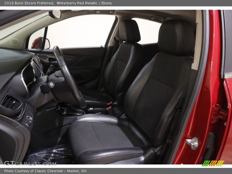 Winterberry Red Metallic / Ebony 2019 Buick Encore Preferred