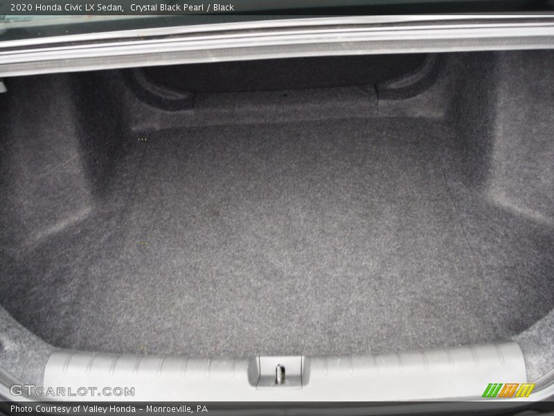 Crystal Black Pearl / Black 2020 Honda Civic LX Sedan