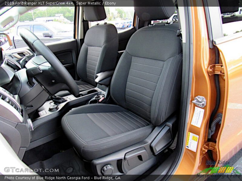 Saber Metallic / Ebony 2019 Ford Ranger XLT SuperCrew 4x4
