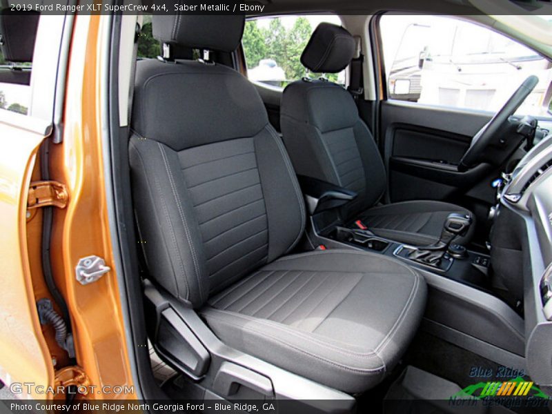 Saber Metallic / Ebony 2019 Ford Ranger XLT SuperCrew 4x4