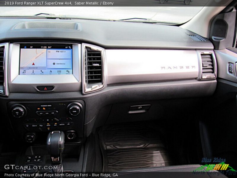 Saber Metallic / Ebony 2019 Ford Ranger XLT SuperCrew 4x4