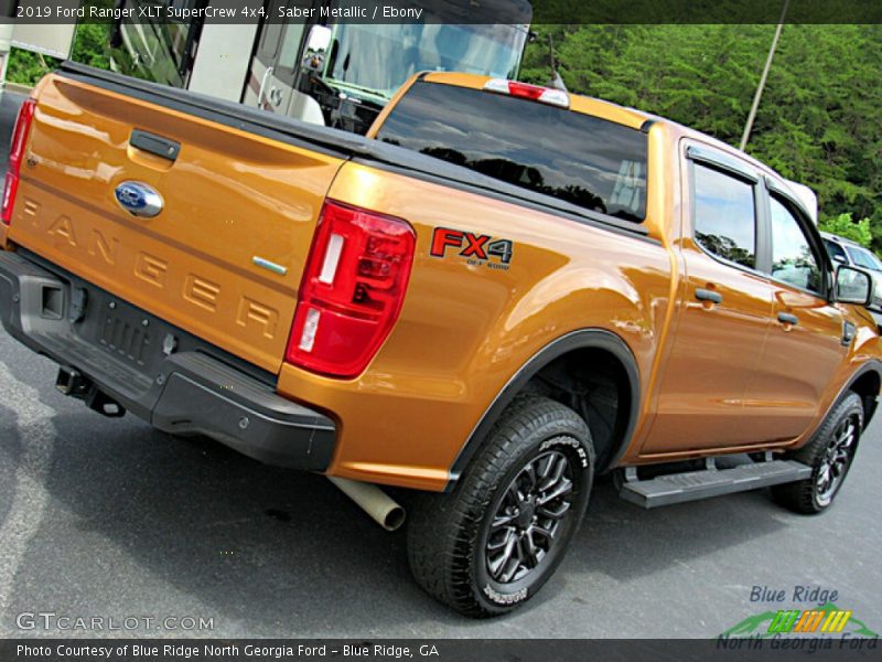 Saber Metallic / Ebony 2019 Ford Ranger XLT SuperCrew 4x4