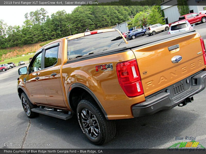 Saber Metallic / Ebony 2019 Ford Ranger XLT SuperCrew 4x4