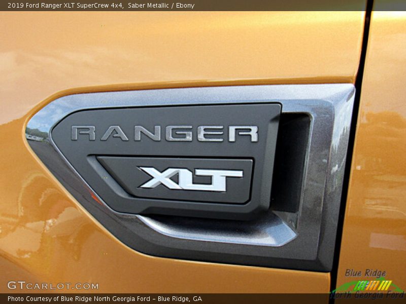Saber Metallic / Ebony 2019 Ford Ranger XLT SuperCrew 4x4