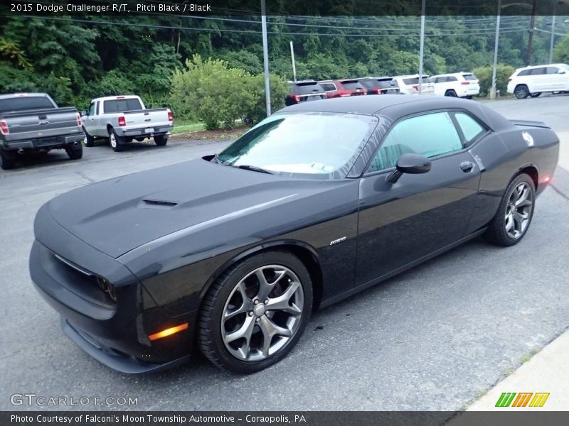 Pitch Black / Black 2015 Dodge Challenger R/T