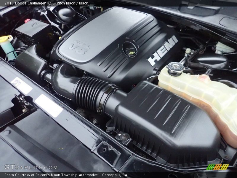 Pitch Black / Black 2015 Dodge Challenger R/T