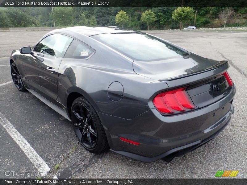 Magnetic / Ebony 2019 Ford Mustang EcoBoost Fastback