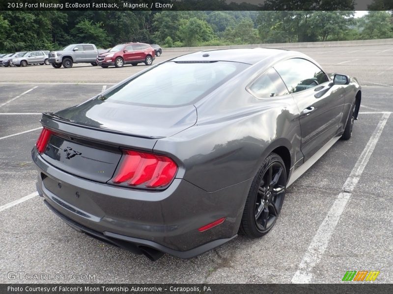 Magnetic / Ebony 2019 Ford Mustang EcoBoost Fastback