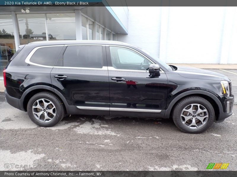 Ebony Black / Black 2020 Kia Telluride EX AWD