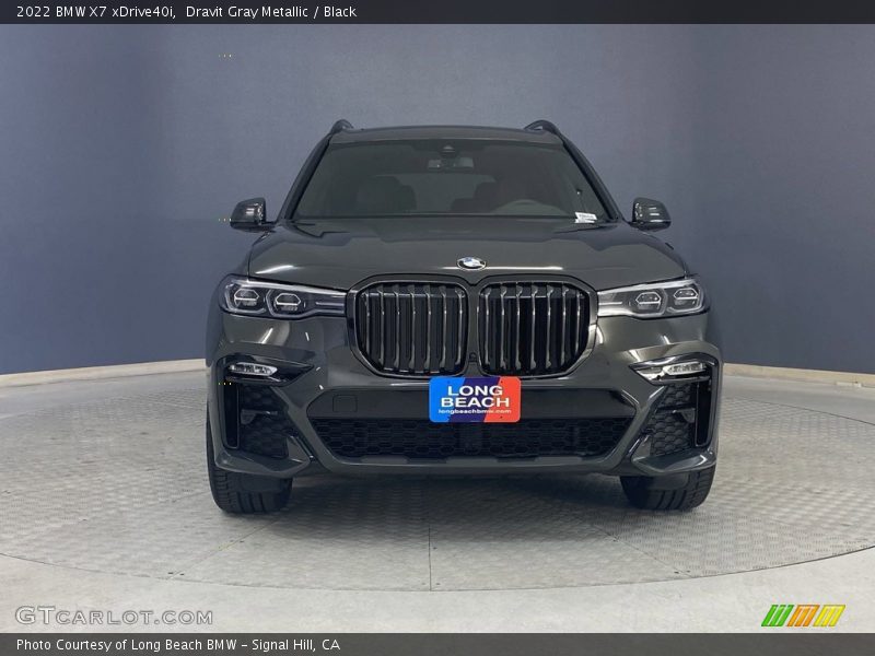 Dravit Gray Metallic / Black 2022 BMW X7 xDrive40i