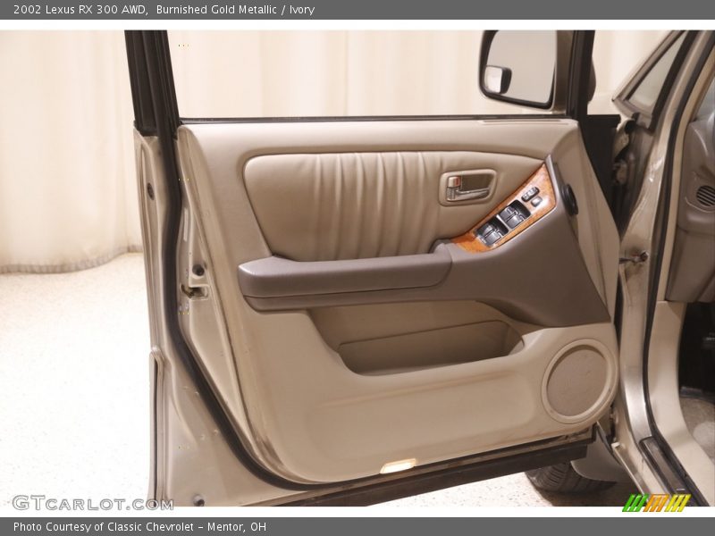 Burnished Gold Metallic / Ivory 2002 Lexus RX 300 AWD