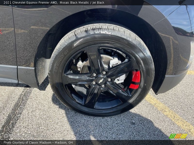 Mosaic Black Metallic / Jet Black 2021 Chevrolet Equinox Premier AWD