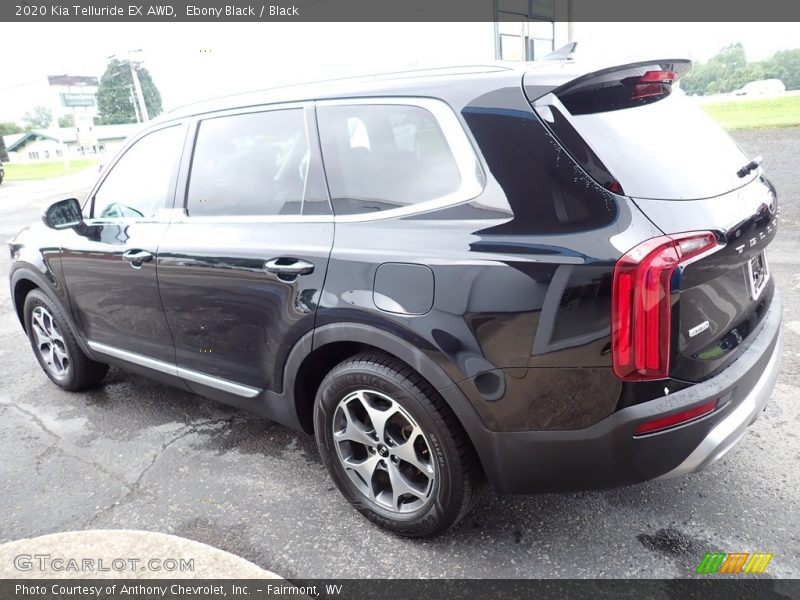 Ebony Black / Black 2020 Kia Telluride EX AWD