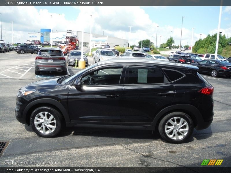 Black Noir Pearl / Black 2019 Hyundai Tucson Value AWD