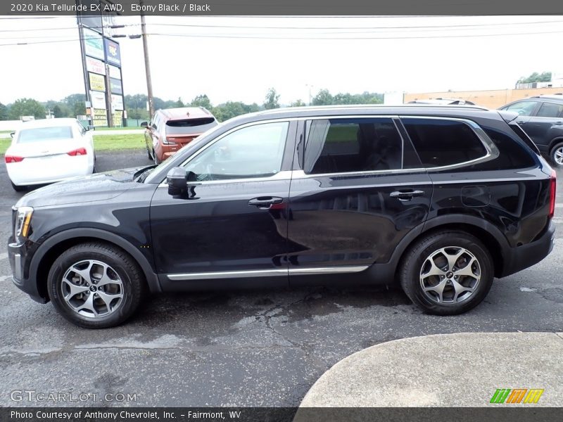Ebony Black / Black 2020 Kia Telluride EX AWD