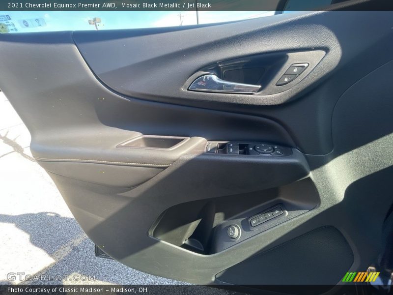 Mosaic Black Metallic / Jet Black 2021 Chevrolet Equinox Premier AWD