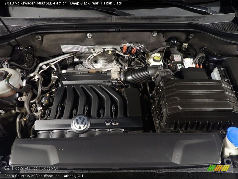  2018 Atlas SEL 4Motion Engine - 3.6 Liter FSI DOHC 24-Valve VVT V6