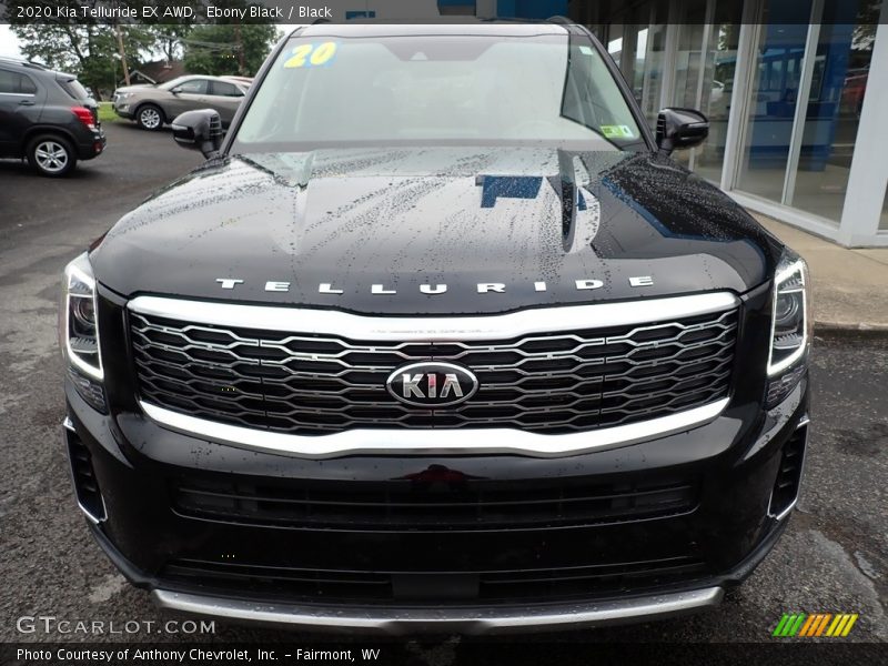 Ebony Black / Black 2020 Kia Telluride EX AWD