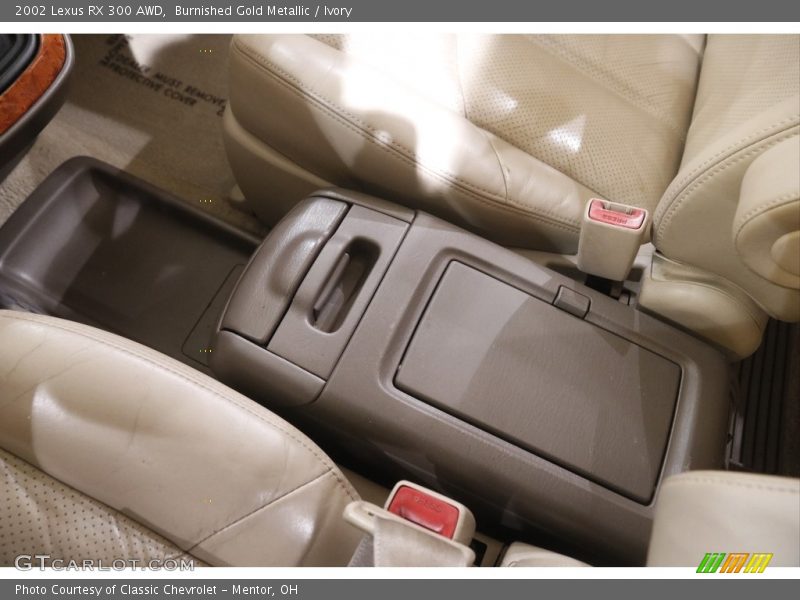 Burnished Gold Metallic / Ivory 2002 Lexus RX 300 AWD