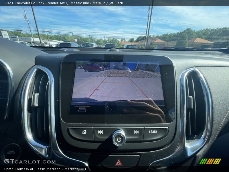 Mosaic Black Metallic / Jet Black 2021 Chevrolet Equinox Premier AWD