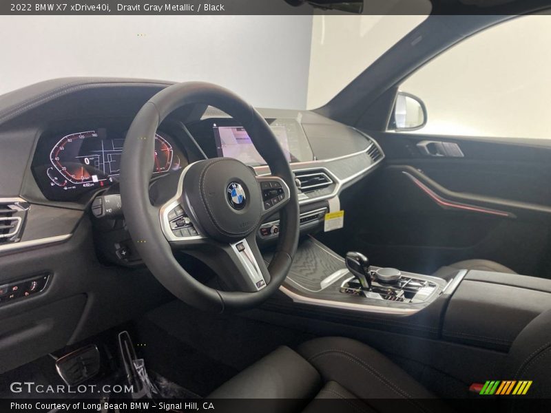 Dravit Gray Metallic / Black 2022 BMW X7 xDrive40i