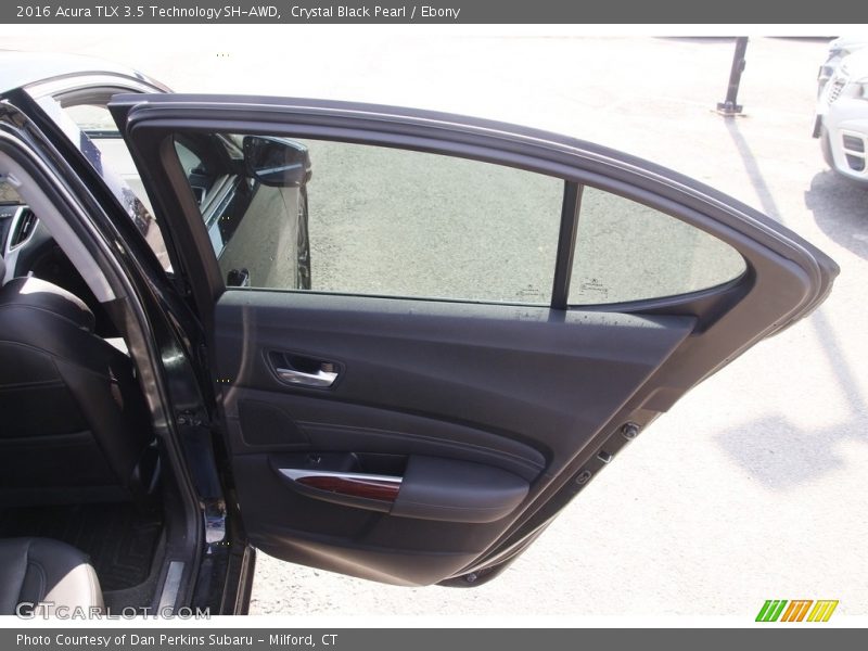 Crystal Black Pearl / Ebony 2016 Acura TLX 3.5 Technology SH-AWD