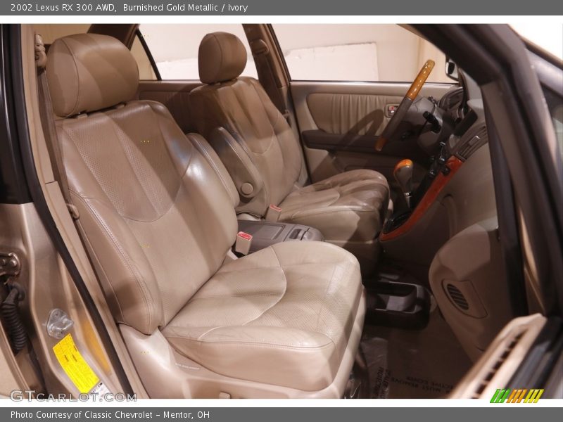 Burnished Gold Metallic / Ivory 2002 Lexus RX 300 AWD
