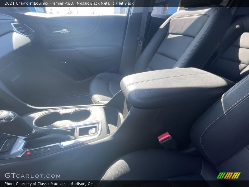 Mosaic Black Metallic / Jet Black 2021 Chevrolet Equinox Premier AWD
