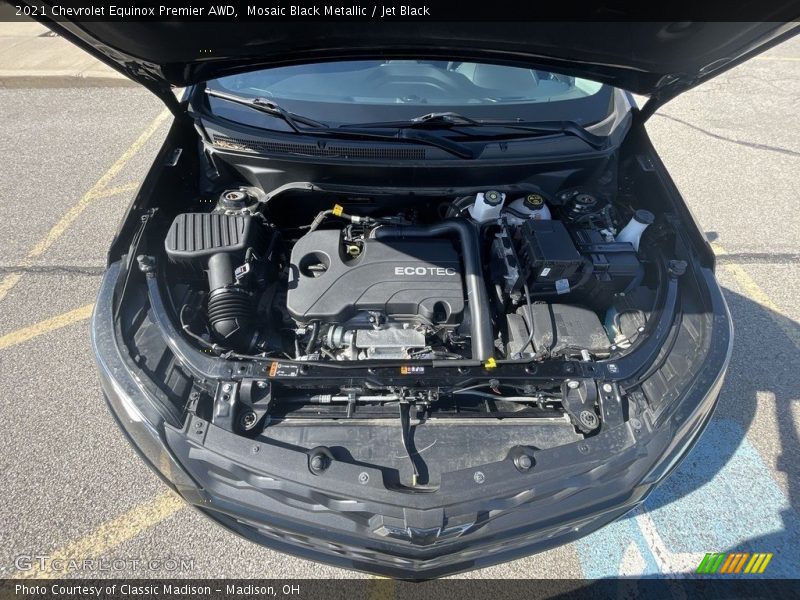 Mosaic Black Metallic / Jet Black 2021 Chevrolet Equinox Premier AWD