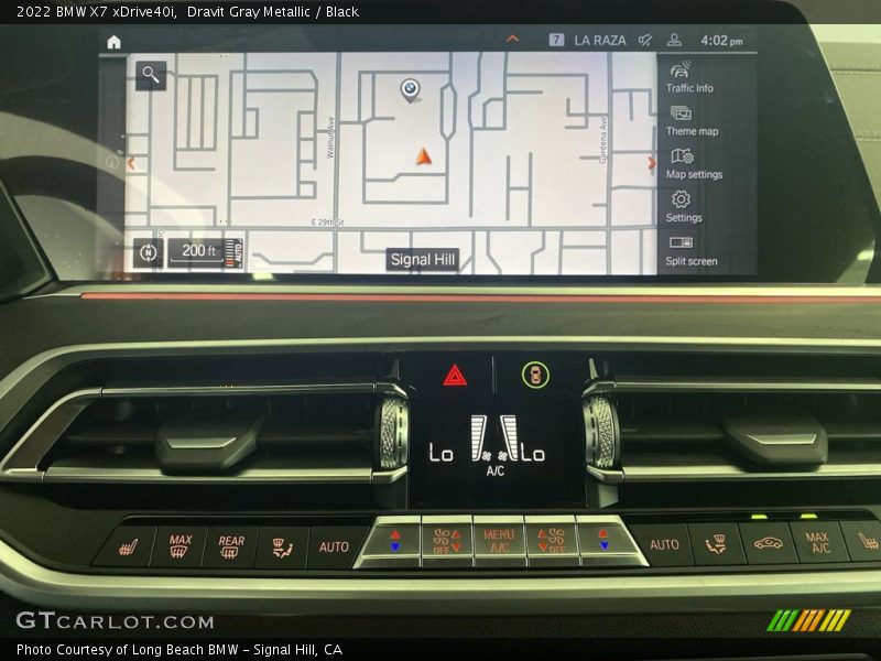 Navigation of 2022 X7 xDrive40i