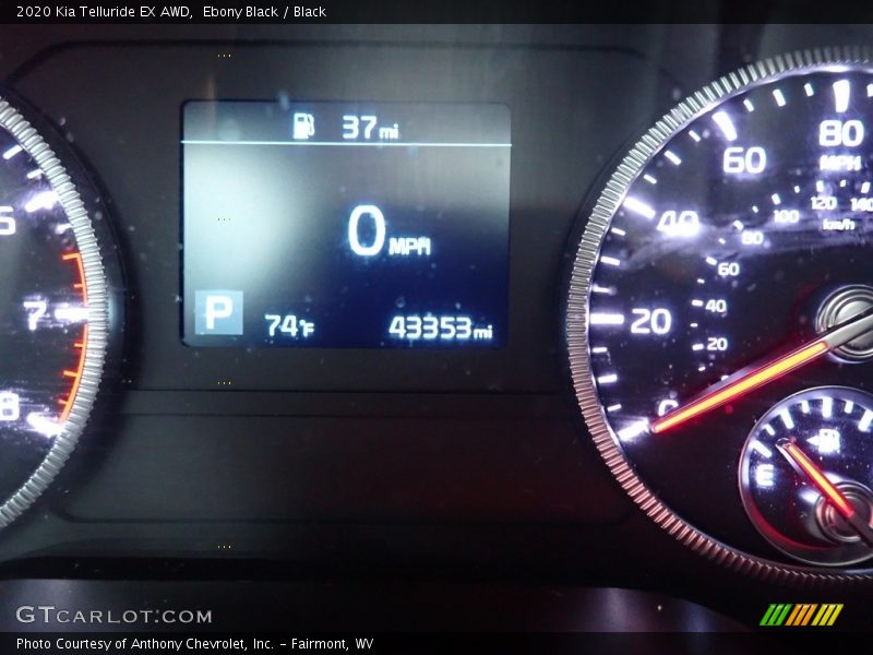 Ebony Black / Black 2020 Kia Telluride EX AWD