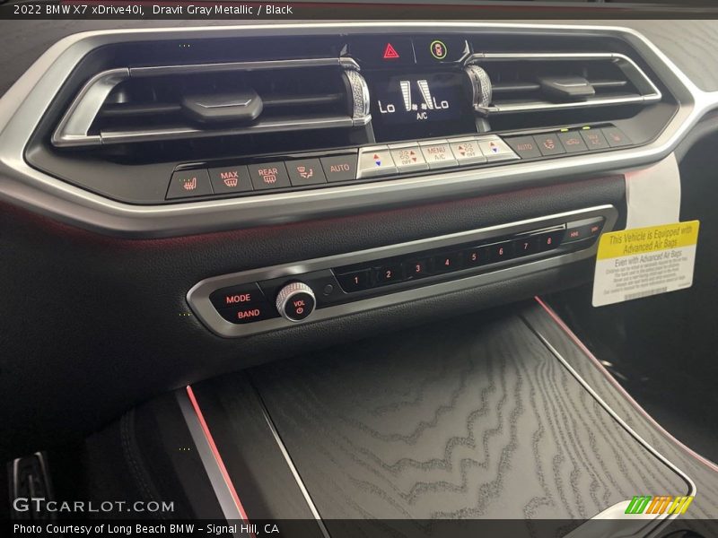 Dravit Gray Metallic / Black 2022 BMW X7 xDrive40i
