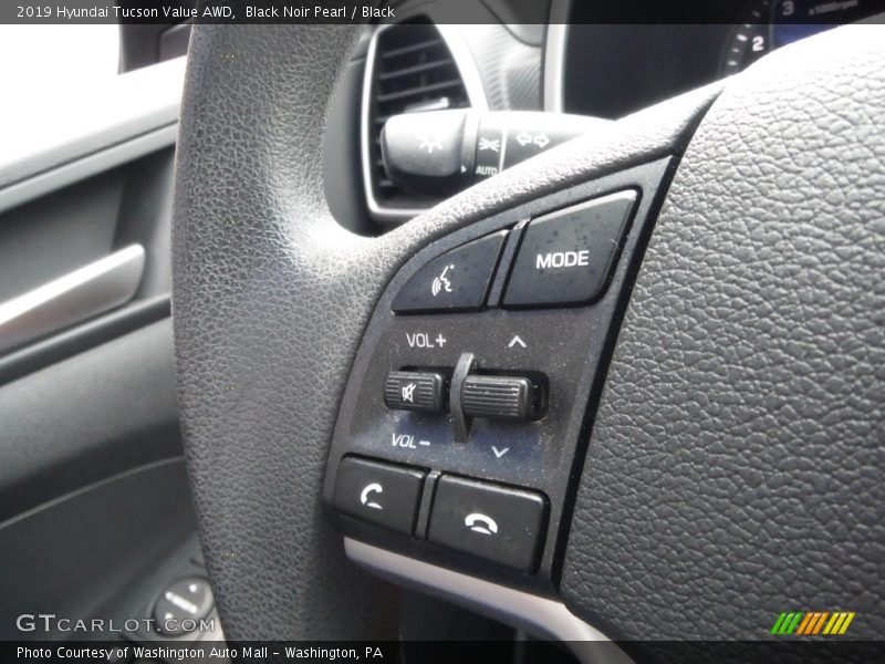 Black Noir Pearl / Black 2019 Hyundai Tucson Value AWD