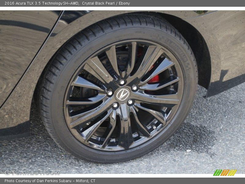 Crystal Black Pearl / Ebony 2016 Acura TLX 3.5 Technology SH-AWD